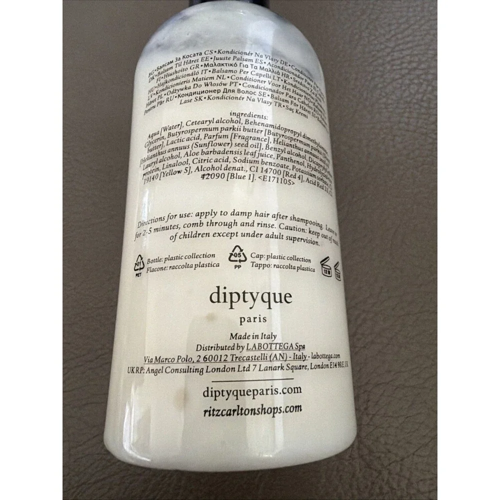 Diptyque Philosykos Conditioner 300ml Ritz-Carlton 10.1oz New No Box
